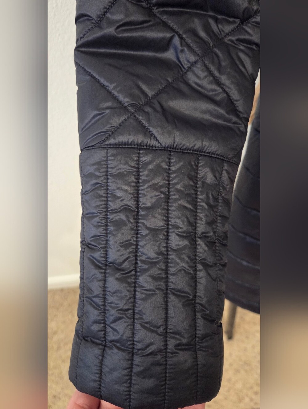 Patagonia Women's Nano Puff Parka Jacket Black XS Lightweight Insulated - Picture 4 of 6